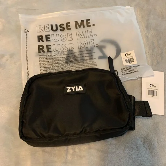 ZYIA Black Crossbody Bag - Picture 1 of 1